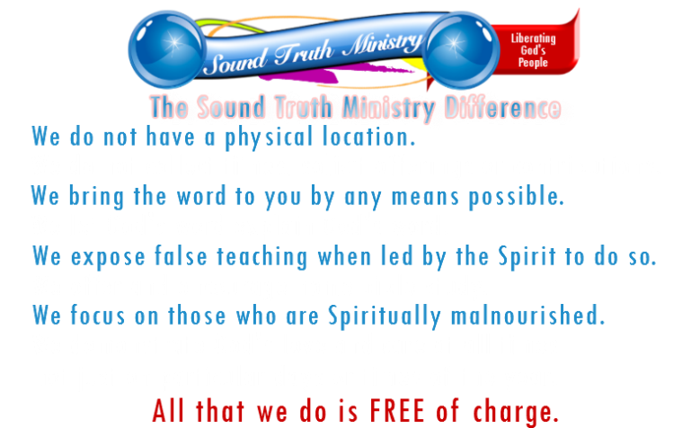 image of sound truth ministry difference